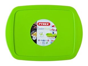 PYREX karstumizturīgs konteiners Cook & Store, 28x20 cm, 1,6 l цена и информация | Формы, посуда для выпечки | 220.lv