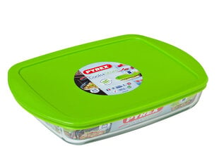 PYREX karstumizturīgs konteiners Cook & Store, 28x20 cm, 1,6 l цена и информация | Формы, посуда для выпечки | 220.lv