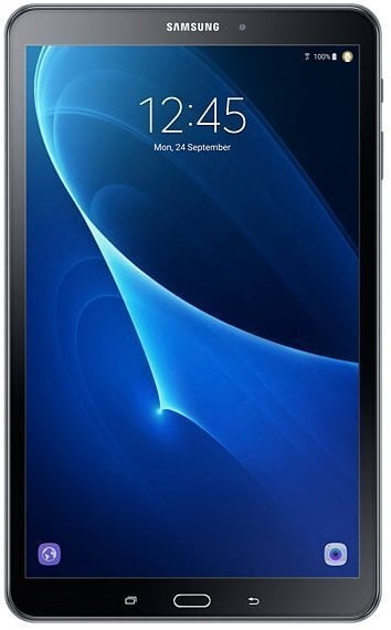 Samsung Galaxy Tab A T580 (2016), 32GB, 10.1", WiFi, Melns цена и информация | Planšetdatori | 220.lv