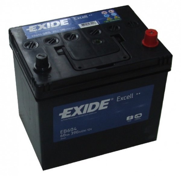 Akumulators EXIDE Excell EB604 60Ah 390A цена и информация | Akumulatori | 220.lv