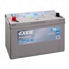 Аккумулятор EXIDE Premium EA955 95Ач 800А (+ левый) цена и информация | Аккумуляторы | 220.lv