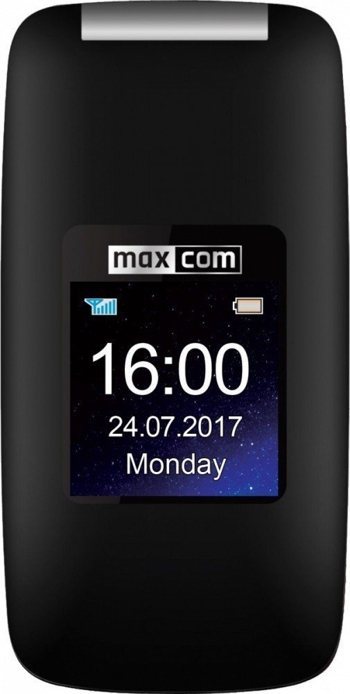 Maxcom MM824, Melns cena un informācija | Mobilie telefoni | 220.lv