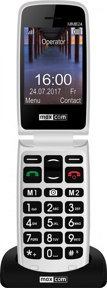 Maxcom MM824, Melns цена и информация | Mobilie telefoni | 220.lv