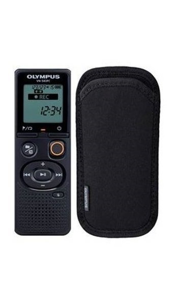 Olympus audio ierakstītājs VN-540PC, melns cena un informācija | Diktofoni | 220.lv