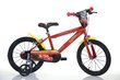 Velosipēds bērniem Dino bikes Zibens Makvīns (Cars) 16", 416U-CS3 cena un informācija | Velosipēdi | 220.lv