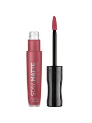 Жидкая губная помада Rimmel Stay Matte Liquid 5.5 мл, 200 Pink Blink цена и информация | Помады, бальзамы, блеск для губ | 220.lv