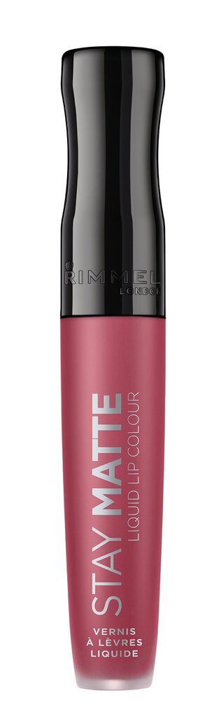 Rimmel London Stay Matte lūpu krāsa 5,5 ml, 210 Rose & Shine cena un informācija | Lūpu krāsas, balzāmi, spīdumi, vazelīns | 220.lv