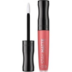 Rimmel London Stay Matte lūpukrāsa 5,5 ml, 600 Coral Sass cena un informācija | Lūpu krāsas, balzāmi, spīdumi, vazelīns | 220.lv