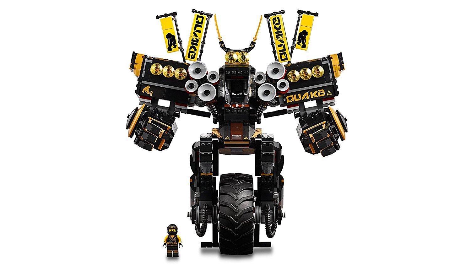 70632 LEGO® NINJAGO Zemestrīču robots cena un informācija | Konstruktori | 220.lv