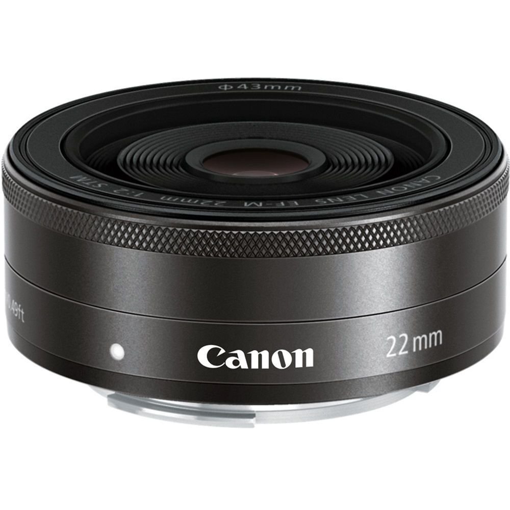 Canon EF-M 22mm f/2.0 STM, Black цена и информация | Objektīvi | 220.lv