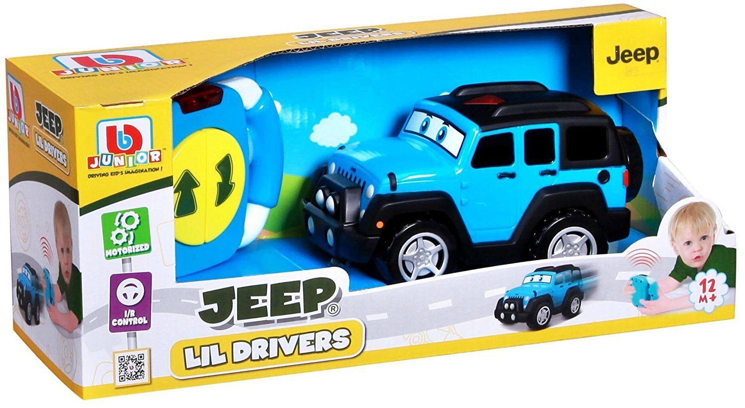 BB JUNIOR mašīna Jeep Lil Driver, 16-82301 цена и информация | Rotaļlietas zīdaiņiem | 220.lv