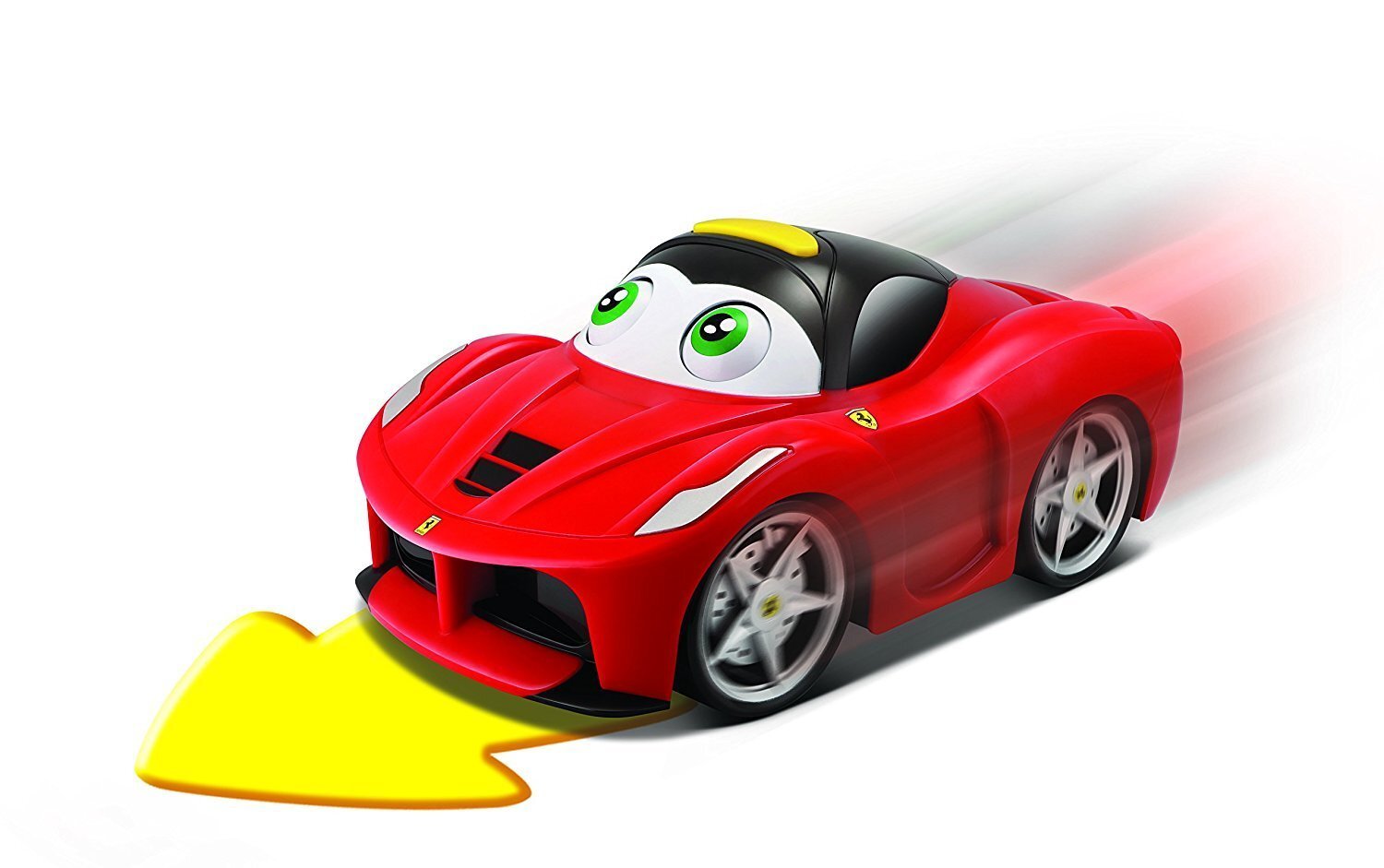 BB JUNIOR mašīna Ferrari Funny Friend, 16-81502 cena un informācija | Rotaļlietas zīdaiņiem | 220.lv