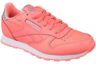 Женские кроссовки Reebok Classic Leather BS8981, розовый цена и информация | Спортивная обувь, кроссовки для женщин | 220.lv