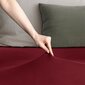 DecoKing jersey Amber Maroon matrača pārvalks ar gumiju, 160x200 cm cena un informācija | Palagi | 220.lv