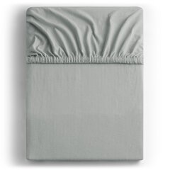 DecoKing jersey Amber Steel matrača palags ar gumiju, 120x200 cm cena un informācija | Palagi | 220.lv