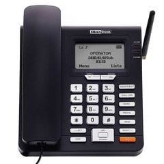 Maxcom MM28DHS, melns cena un informācija | Stacionārie telefoni | 220.lv