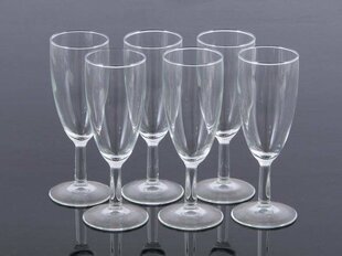 Luminarc šampanieša glāzes Opti Magenta, 140 ml, 6 gab cena un informācija | Glāzes, krūzes, karafes | 220.lv