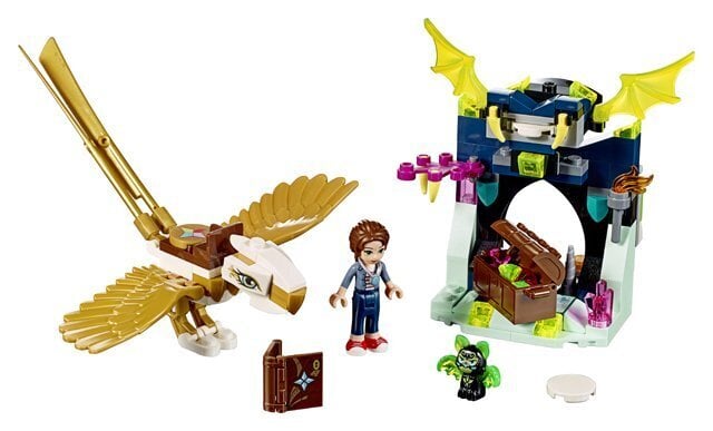 41190 LEGO® ELVES Emīlija Džounsa un Ērgļa bēgšana cena un informācija | Konstruktori | 220.lv