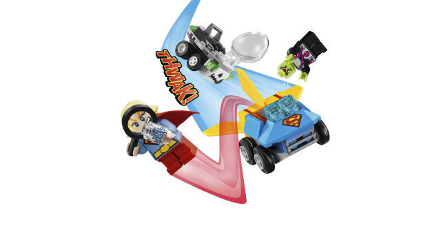 76094 LEGO® Super Heroes Varenie mazuļi Supergirl pret Brainiac цена и информация | Konstruktori | 220.lv