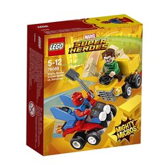 Конструктор 76089 LEGO® Super Heroes, сильные малыши: человек-паук против песочного человека цена и информация | Конструкторы и кубики | 220.lv