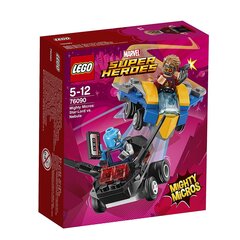 76090 LEGO® Super Heroes Сильные малыши: Звездный лорд против Небулы цена и информация | Kонструкторы | 220.lv