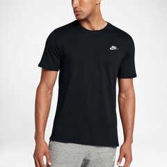 Vīriešu T-krekls Nike Club Embroidery 827021-011 цена и информация | Мужские футболки | 220.lv