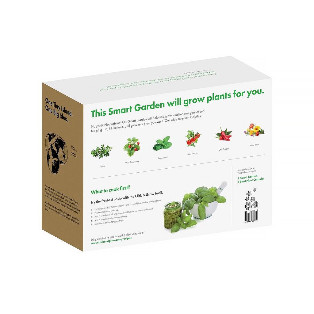 Click & Grow Smart Garden 3 цена и информация | Diedzēšanas trauki, augu lampas | 220.lv