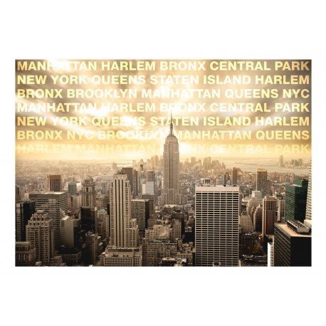 Fototapetes Ņujorkas kaimiņi, 100x70 cm cena un informācija | Fototapetes | 220.lv
