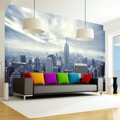 Fototapetai Mėlynas Niujorkas, 100x70 cm cena un informācija | Fototapetes | 220.lv