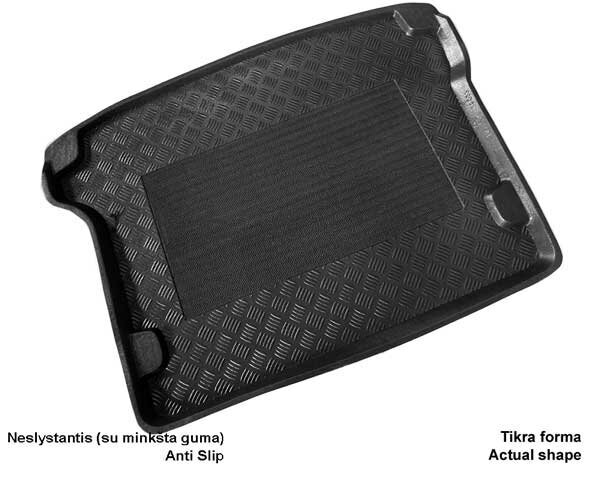 Bagāžnieka paklājiņš Dacia Logan Combi 07-/25027 cena un informācija | Bagāžnieka paklājiņi pēc auto modeļiem | 220.lv