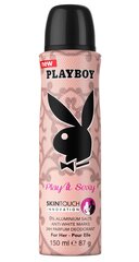 Izsmidzināms dezodorants Playboy Play It Sexy sieviešu, 150 ml cena un informācija | Playboy Smaržas, kosmētika | 220.lv