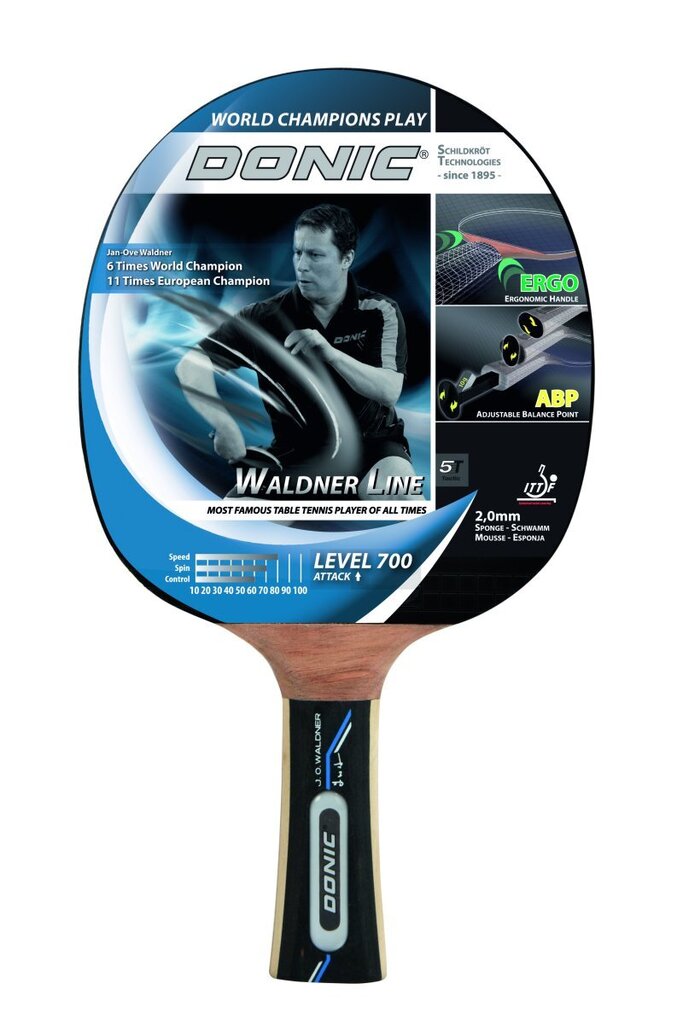 Rakete galda tenisam Donic Waldner 700 cena un informācija | Galda tenisa raketes, somas un komplekti | 220.lv