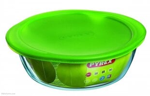 PYREX karstumizturīgs trauks ar vāku Cook & Store, 26 cm цена и информация | Формы, посуда для выпечки | 220.lv