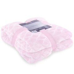 Одеяло Sardi из микрофибры пудрово-розового цвета 220x240 см цена и информация | Покрывала, пледы | 220.lv