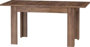 Выдвижной обеденный стол Maximus R, коричневый цена и информация | Кухонные и обеденные столы | 220.lv
