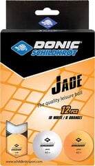 Divu krāsu galda tenisa bumbiņu komplekts Donic Jade 12 gab. cena un informācija | Galda tenisa bumbiņas | 220.lv