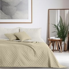 Divpusējs gultas pārklājs Axel White Beige, 170x210 cm cena un informācija | Gultas pārklāji, pledi | 220.lv