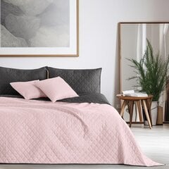 Divpusējs gultas pārklājs Axel Pink Graphite, 220x240 cm cena un informācija | Gultas pārklāji, pledi | 220.lv