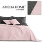 Divpusējs gultas pārklājs Axel Pink Graphite, 200x220 cm cena un informācija | Gultas pārklāji, pledi | 220.lv