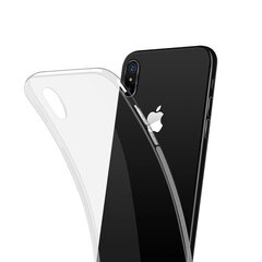 Caurspīdīgs, elastīgs vāciņš Ultra Slim TPU 0.3 mm, piemērots Apple iPhone X cena un informācija | Telefonu vāciņi, maciņi | 220.lv