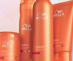 Увлажняющий шампунь для волос Wella Professionals Enrich, 250 мл цена и информация | Шампуни | 220.lv