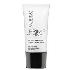 База для макияжа Catrice Prime And Fine Pore Refining Anti-shine, 30 мл цена и информация | Пудры, базы под макияж | 220.lv