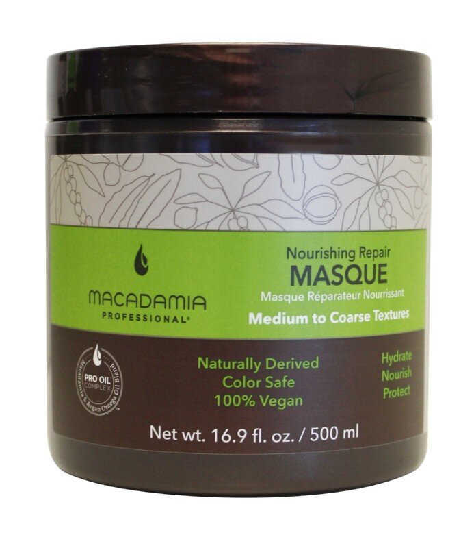 Barojoša matu maska Macadamia Nourishing Moisture 500 ml cena un informācija | Matu uzlabošanai | 220.lv