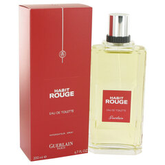 Tualetes ūdens Guerlain Habit Rouge EDT 200 ml цена и информация | Мужские духи | 220.lv