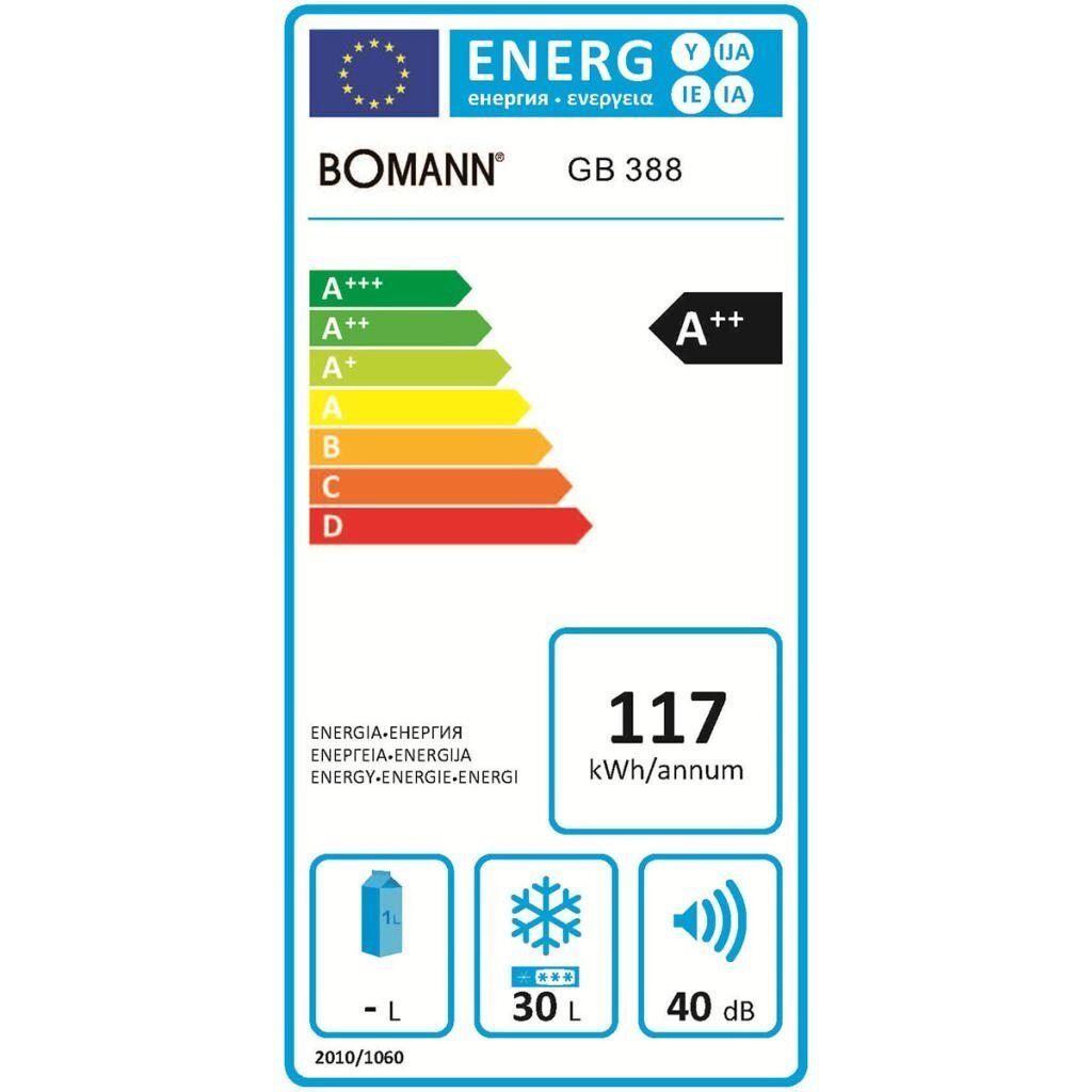 Bomann GB 388 cena un informācija | Saldētavas  | 220.lv