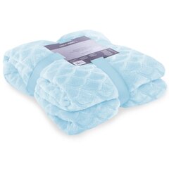 Sardi babyblue mikrošķiedras sega 70x150 cm cena un informācija | Gultas pārklāji, pledi | 220.lv