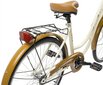 Sieviešu velosipēds AZIMUT Retro 26" 2018 cream cena un informācija | Velosipēdi | 220.lv