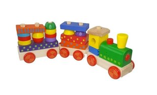 Деревянный поезд со звуковыми эффектами Gerardo's Toys  цена и информация | Игрушки для малышей | 220.lv