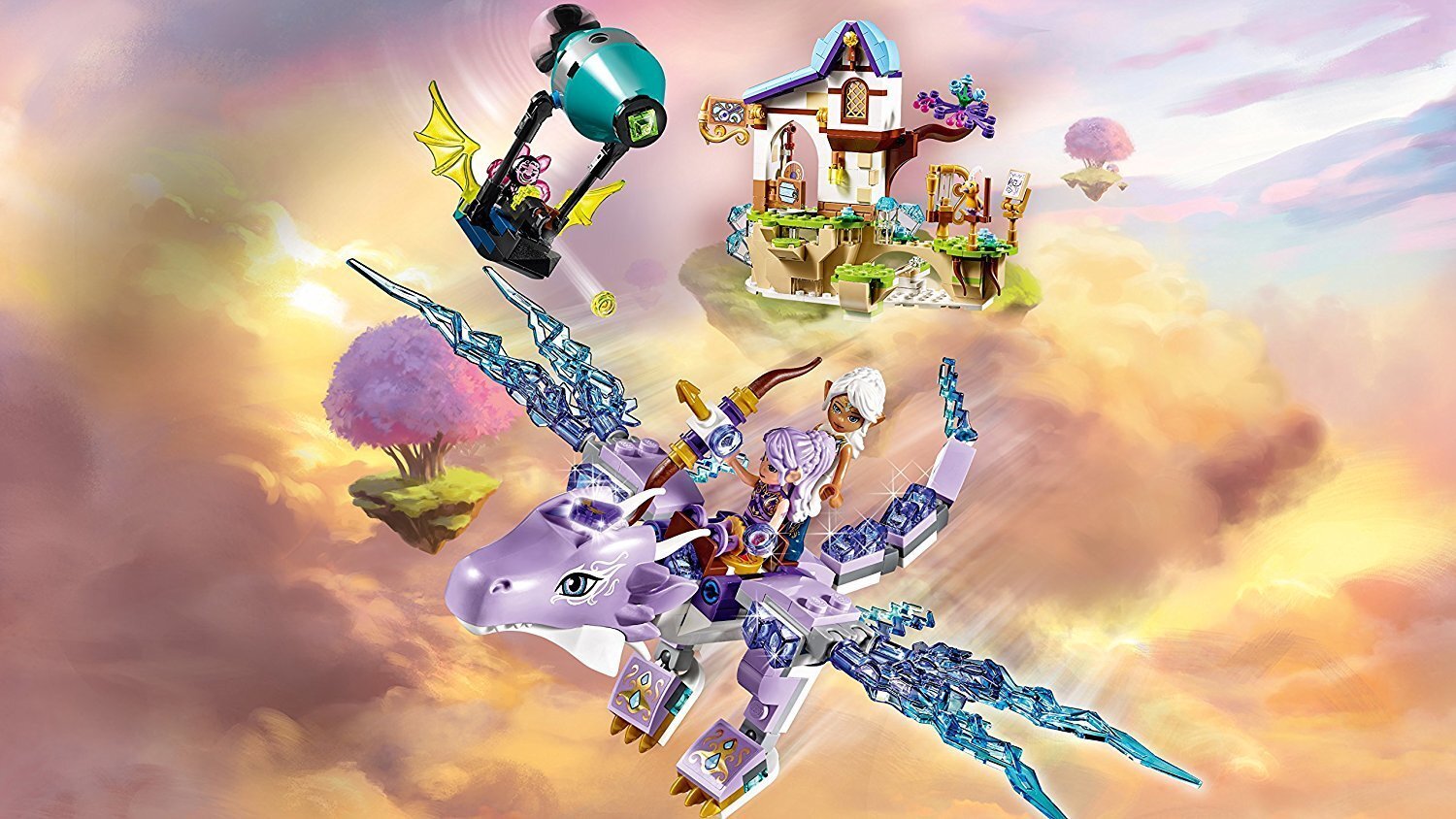 41193 LEGO® ELVES Aira un vēja pūķa dziesma цена и информация | Konstruktori | 220.lv