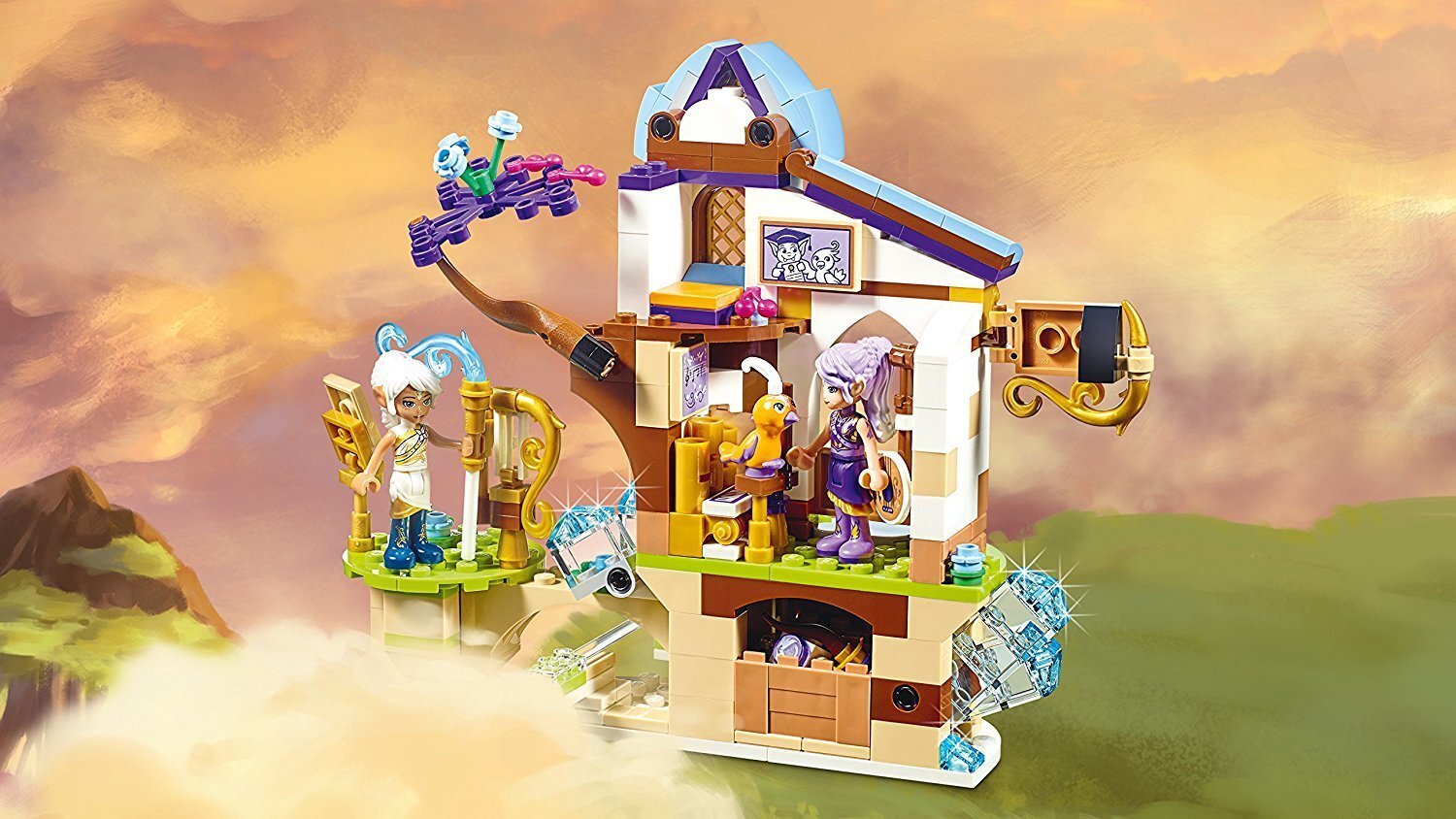 41193 LEGO® ELVES Aira un vēja pūķa dziesma цена и информация | Konstruktori | 220.lv